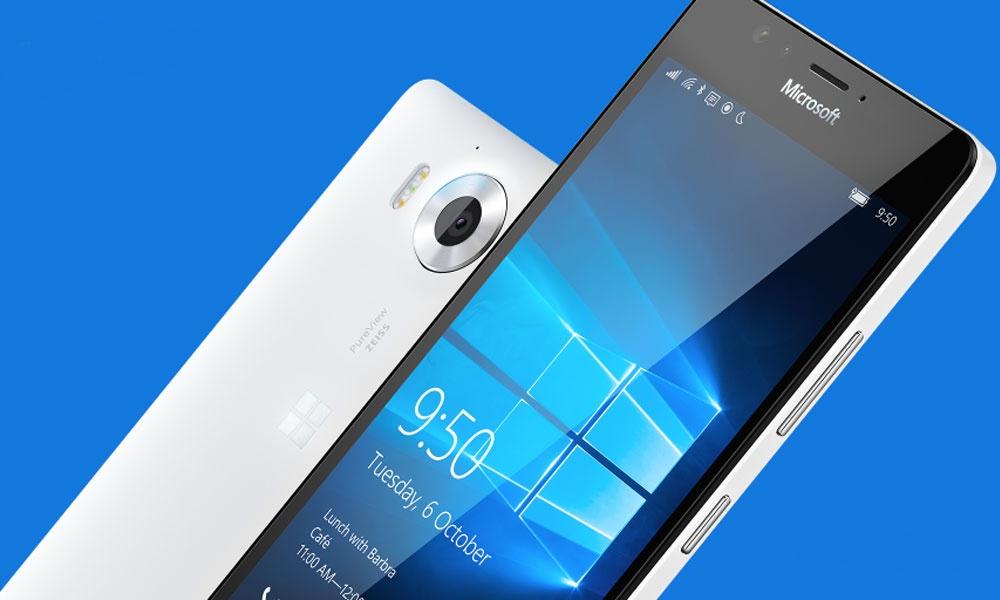 老外演示在lumia950 xl上运行windows10x,这样的组