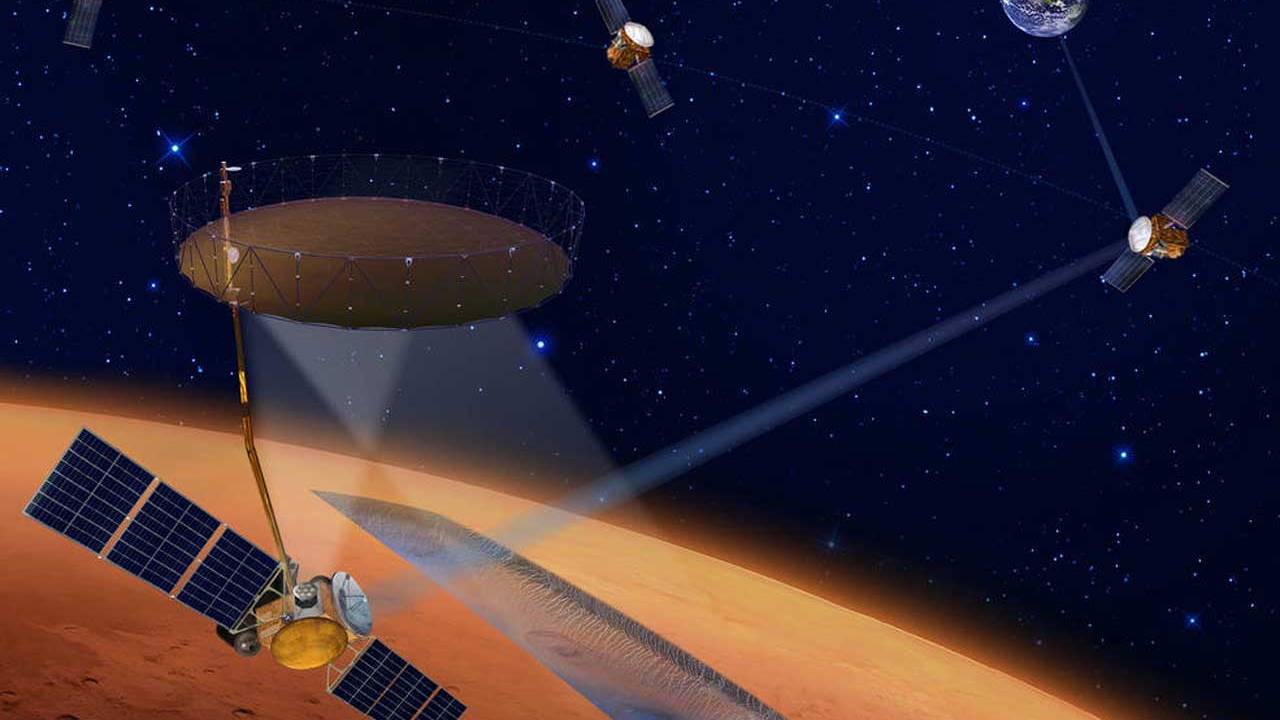 nasa正计划火星冰测绘任务,多国合作,最早将在2026年发射探测器