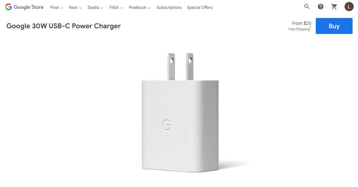 谷歌承认 Pixel 6 充电无法达到 30W,需近两小时方可充满