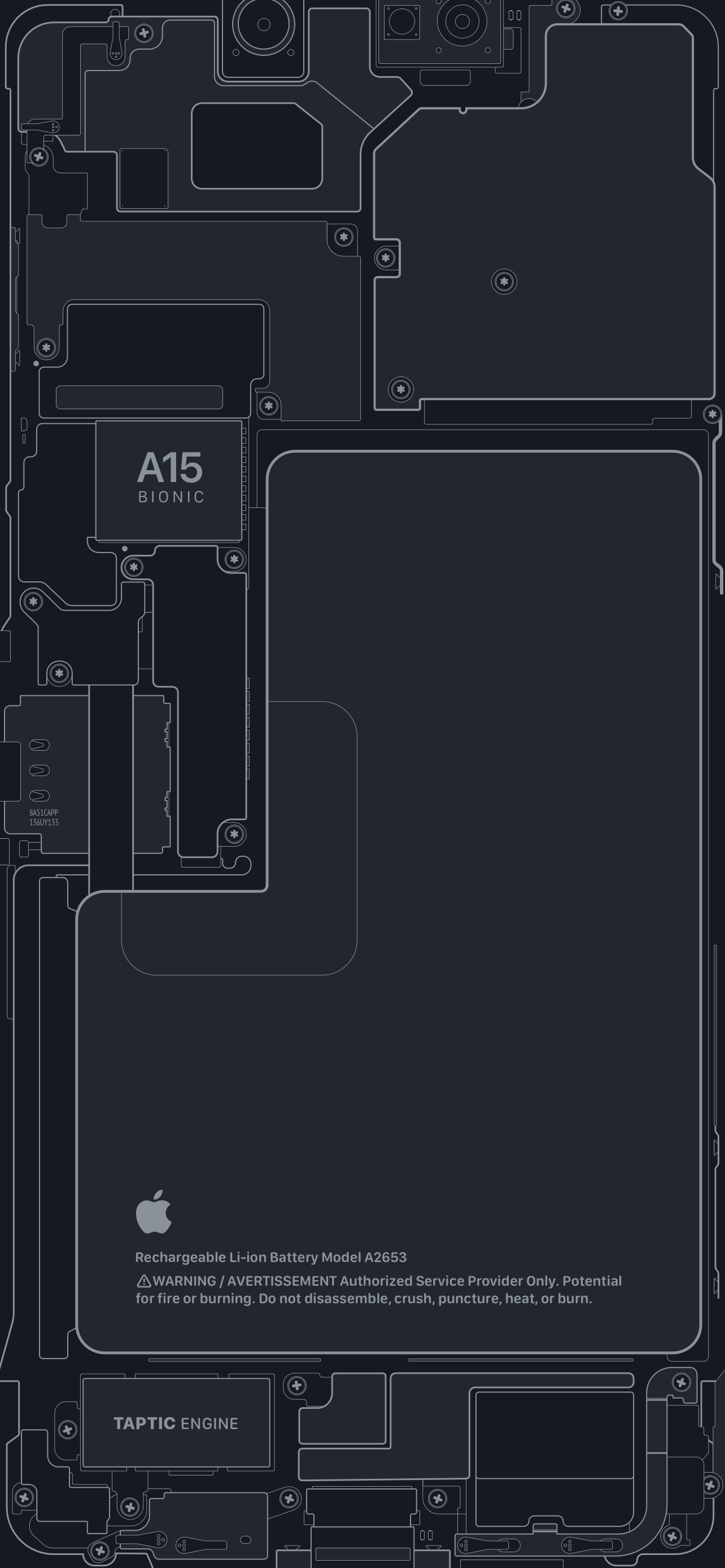 iphone 13 pro max透视图壁纸